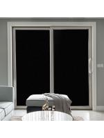 Película De Vidrio Para Bloquear Luz Y Privacidad Negra Adhesiva PVC Para Casa Bloqueo Del Sol Aislamiento Termal Tinte De Pared Negro - details 0