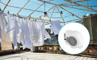 Corde à Linge Rétractable 13m