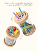 Juego De Colores 2 En 1 Con Copas De Acrílico Transparentes Y Tapa Juguetes Educativos Para Niños De 3-6 Años - details 5