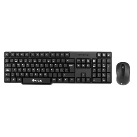 Teclado y Ratón Inalámbricos NGS Euphoria KIT - 1