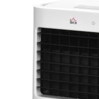 3 en 1 Acondicionado de Aire Móvil con refrigeración por Agua para Humidificación Del Aire 15L 60 ° Acondicionado de Aire ostilante 65W Enfriador de Aire E temporizador de 8 horas, Mando a Distancia, uso de La Habitación 20 m² Blanco 32x37x69 cm - details 3