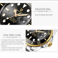 Reloj Mecánico Automático Para Hombre 2023 PAGANI DESIGN Acero Inoxidable Cristal De Zafiro Resistente Al Agua 100m Deportivo Con Fecha - details 19