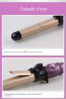 Rizador de Cabello de Iones Negativos - Varita Voluminizadora para Rizo Exuberantes y Flequillo, 32mm/25mm, Diseño Ergonómico, Solo para Cabello Seco, Enchufe Tipo-C, Acabado Metálico Brillante, Rizador Automático - details 10