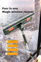 Limpia Ventanas Extensible 72-226CM Herramienta De Limpieza Doméstica Con Escobilla De Limpieza De Vidrio Y Raspador De Silicona Mango De Aluminio Para Baño Y Cocina - details 12