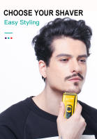 VGR Trimmer De Barba Profesional Afeitadora Eléctrica Portátil Máquina De Afeitar Recipiente Para Hombres V-332 Con Recipiente De Afeitar Rápido Y Seco Indicación De Carga Tiempo De Afeitar De 120 Minutos - details 2
