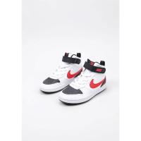 Nike COURT BOROUGH MID 2  Deportivas Planas Niño Blanco - details 0