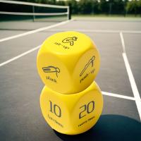 2 PC Dados De Fitness Deportivos (6 Caras) Juegos Para Clases De Fitness Y Ejercicio En Grupos Incluye Push-Ups Sentadillas Respiraciones Saltos - details 6