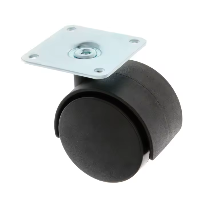 Rueda Nylon Negro 1500-60 Amig | Cargas Ligeras - 1