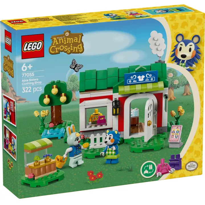 LEGO ANIMAL CROSSING - TIENDA DE ROPA DE LAS HERMANAS MANITAS,  77055, TIENDA CON LICENCIA OFICIAL - 1