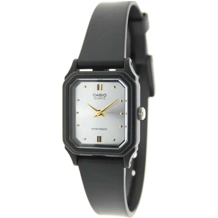 Casio Lq-142-e-7adf Reloj De Pulsera Analógico Para Mujer Color Negro - 1
