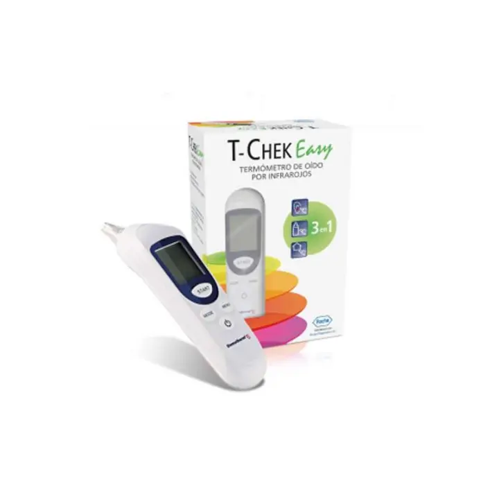 T-CHEK EASY TERMOMETRO DE OIDO POR INFRAROJOS 3 EN 1 - 1