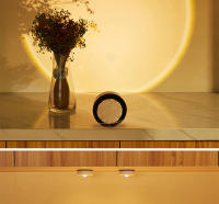 Lámpara De Noche Redonda Con Botón De Presión Para Armario Cocina Dormitorio Decoración Luz De Pared Con Pilas AAA Incluidas - details 23