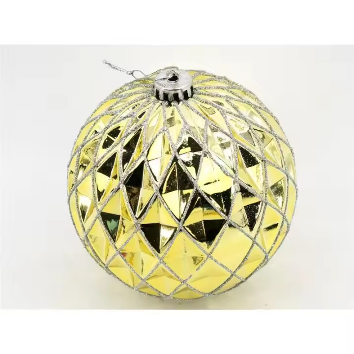 Gerimport Bola Navidad Colm Dorada 15 Cm - Decoración Navideña - 1