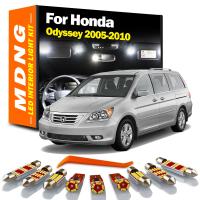 Kit De Luces LED Para Interior De Coche MDNG 15Pcs Canbus Para Honda Odyssey 2005-2010 Luz De Domo Mapa Maletero Lámpara De Placa De Matrícula Blanco Azul ICE - details 0