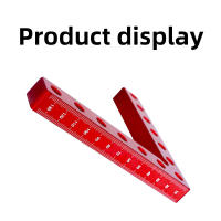 2 Pack Herramienta De Carpintería De Aluminio 90 Grados Posicionamiento Cuadrados Abrazadera Ángulo Derecho Para Trabajos De Madera - details 3