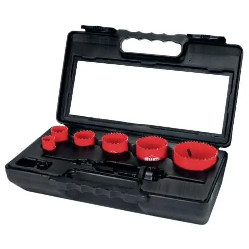 Juego 8 piezas coronas TERRAX hss + soportes A106340 - 1