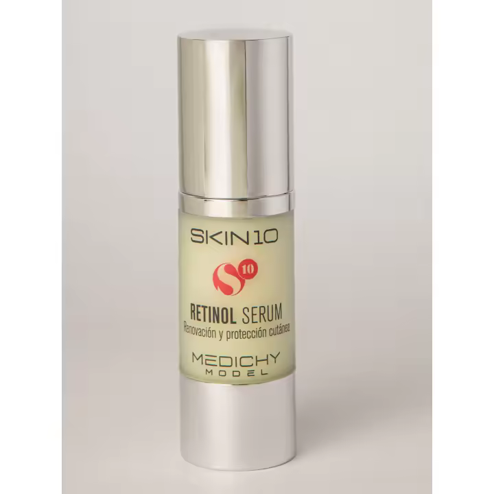 Skin 10 Retinol Sérum 30ml · RETINOL PURO 0.3% · Medichy Model - 1