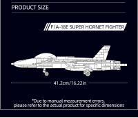 Bloques De Construcción Sluban F/A-18E Helicóptero Armado Militar Serie Super Avión Modelo De Armas Juguetes Para Niños Boys - details 7
