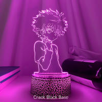 Lámpara Nocturna LED 3D Anime Hunter X Hunter Killua Decorativa Para Dormitorio Regalo De Cumpleaños Luz Nocturna Acrílica Cute - details 6