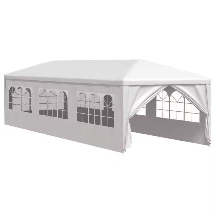 vidaXL Carpa para fiestas blanco 3x9 m - 1