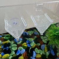Decora Tu Acuario Con Nuevos Acrílicos Pequeños Cristales Potente Cilindro De Alimento Para Peces Transparente 6.7x4.5x7cm - details 8