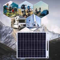 Cargador De Batería Solar Portátil 100W Placa Solar Impermeable 5V Con Dos USB Para Camping Al Aire Libre Panel Solar De Celdas Solares - details 0