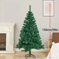 Árbol de Navidad Artificial. Árbol artificial navideño Economico, Árbol de Hoja PET, Árbol verde Navidad,  60cm 90cm 120cm 150cm 180cm 210cm Arbol barato Decoración Hogar, Jardin, Centro Comercial, Restaurante - details 6