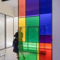 Película Decorativa De Vidrio Multicolor Resistente Al UV Para Decoración De Oficinas Y Hogares Película De Coloración Para Ventanas De Centros Comerciales - details 7