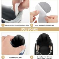 2 En 1 Esponja Almohadillas De Talón Para Zapatos Insertos Protector De Talón Malla Suave Ajuste Para Zapatos Grandes - details 7
