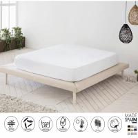 Funda De Colchón Sábana Bajera Con Goma Lisa, Colores Sábana, Sábana Ajustable De Cama, Calidad De Marca 90cm / 135cm / 150cm / 180cm - details 5