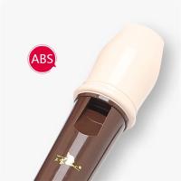 Clarinete De Barroco Treble Grabador Con Ocho Agujeros ABS Instrumento De Música De Viento Para Adultos Principiantes Práctica Removible - details 5