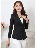 Chaqueta De Negocios Para Mujer Estilo Lady Oficina Elegante Y Ajustada Cierres Únicos Blazer Formal Para Todas Las Estaciones - details 34
