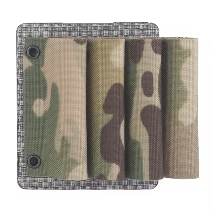 Porta Cargadores De Chemlight Para Cañón 4-Pack Funda De Almacenamiento De Luz Brillante Molle Porta Baterías De Carga De Lámpara Química Negro MC Verde Militar - 1