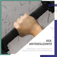 SPORTNOW Kit de Mancuernas 20kg 2 en 1 Juego de Pesas con Barra de Pesas Mango Antideslizante Mancuernas Ajustables para Entrenamiento de Fuerza en Hogar Gimnasio Oficina Negro y Verde - details 5