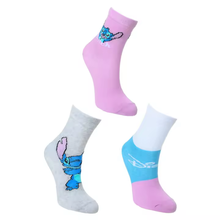 Calcetines Niña Lilo & Stitch Disney Suncity Mujer - Modelos y Tallas Variados - 1