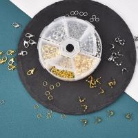 Kit De Joyería Para Fabricación De Pulseras Y Collares Con 500 Piezas De Abrazaderas De Cangrejo Anillos Abiertos Y Crimpas Para Bolas - details 3