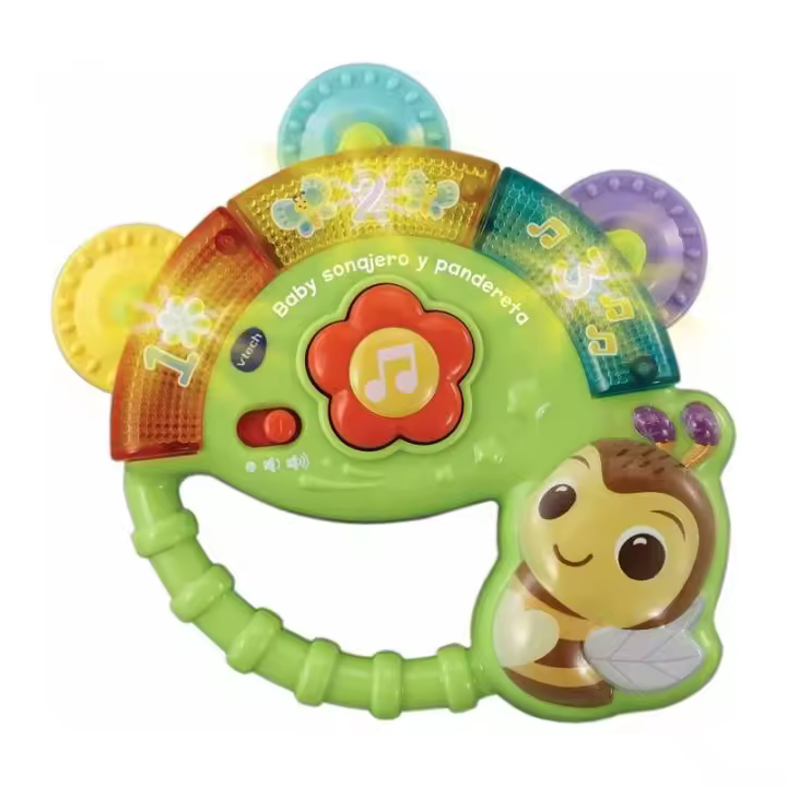 BABY SONAJERO Y PANDERETA ABEJITA MUSICAL DE VTECH - 1