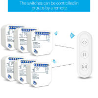 Módulo deInterruptor Para Cortina Inteligente Tuya Smart Life Control Remoto De Blinds Rollos Y Cortina RF+WiFi App Timer Google Home Alexa Echo Para Hogar Inteligente - details 9