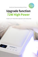 Lámpara Profesional Para Uñas 72W Con Almohadilla Para Manos Secado Automático UV LED 60 LEDs Para Manicura Y Arte De Uñas - details 4
