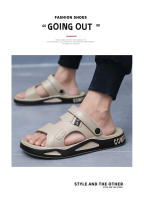 Sandalias De Verano Para Hombres EVA Ligera Calzado De Playa Con Suela Gruesa Antideslizante Abiertas Para Exteriores - details 2