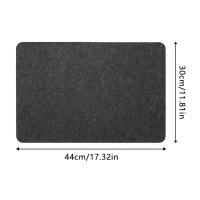 Alfombrilla Protectora De Encimera Para Fryer De Café Resistente Al Calor Antideslizante Accesorio De Cocina Silicona Rectangular Moderno - details 8