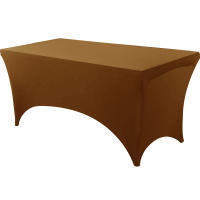 Mantel De Spandex Tendido a Medida Lavable Y Resistente a Arrugas Para Mesa Rectangular De Jardín Ideal Para Eventos Bodas Y Fiestas - details 5