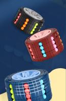 Juguete 3D Para Niños Mágica Harina Puzzle Versátil Bola Inteligencia Descomprimir Giroscopio Laberinto Seis Lados Entrenamiento Para Niños Y Niñas - details 4