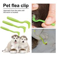 Set De 3 Pinzas Para Eliminar Pulgas Y Gusanos Para Mascotas Prácticas Y Seguras Para Perros Y Gatos Herramientas De Gabinete Para El Cuidado De Los Animales - details 2