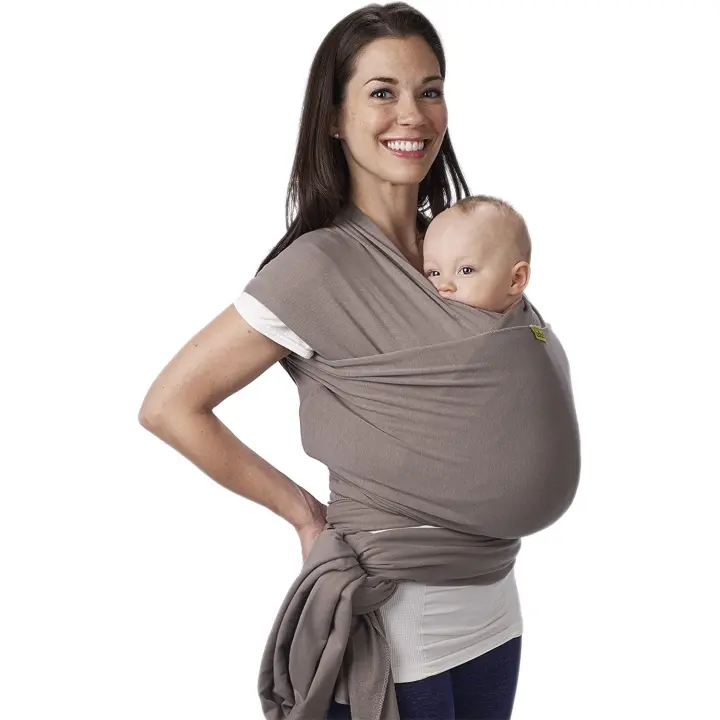 Boba Wrap Fular Elástico Portabebé, Ideal Recién nacidos, Pañuelo ergonómico ajustable, fácil de colocar, El portabebé más recomendado para los primeros meses - 1