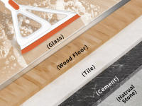 Copa Mágica Multifuncional Escoba Para Piso Para Sala De Estar Cocina Baño Secado Fácil Del Vidrio Escoba De Silicona - details 2