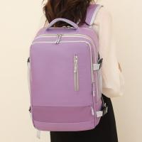 Mochila de viaje repelente al agua para mujer, carga USB para portátil con mochila escolar, con correa de equipaje, informal - details 1