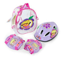Mochila de Casco y Protecciones, con diseños exclusivos de Dora la Exploradora (8139) Incluye divertida mochila. Protecciones para rodillas y codos. Set para principiantes. Calidad al mejor precio. De acuerdo a la normativa CE. +3 años - details 0