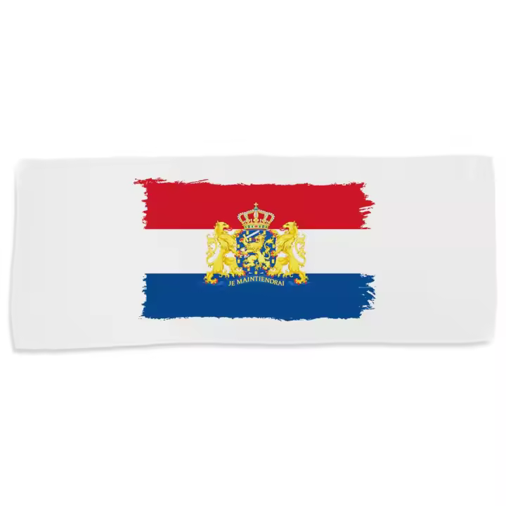 MERCHANDMANIA TOALLA MEDIANA GIMNASIO ABSORBENTE bandera holanda paises bajos gobierno holandes suave con bolsita - 1
