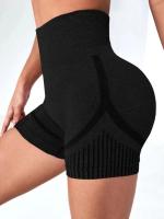 Shorts De Yoga Para Mujer Cintura Alta Fitness Running Pantalones De Gimnasio Levantamiento De Glúteos Sportswear Yoga Push up Shorts De Entrenamiento - details 9